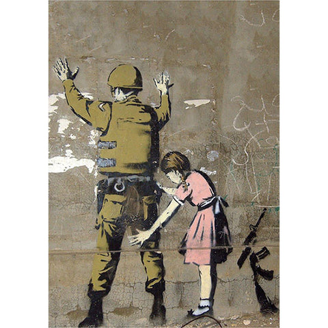 Resin 5x7 Print - Banksy Frisky Business