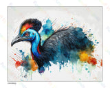 Cassowary - 8x10 Print
