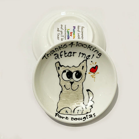 White Dog - Thanks for Looking After Me (Port Douglas) - Rings-n-Things Dish