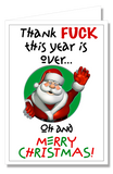 Greeting Card - Thank Fuck This Year is Over