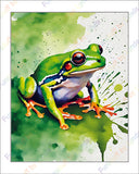 Green Tree Frog - 8x10 Print