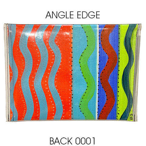 KazBags Large Angle Edge Clutch