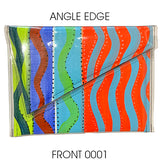 KazBags Large Angle Edge Clutch