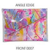 KazBags Large Angle Edge Clutch
