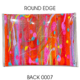 KazBags Large Round Edge Clutch
