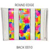 KazBags Large Round Edge Clutch