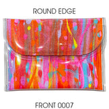 KazBags Large Round Edge Clutch