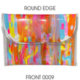 KazBags Large Round Edge Clutch