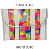 KazBags Large Round Edge Clutch