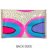 KazBags Small Round Edge Clutch