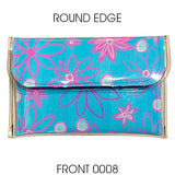 KazBags Small Round Edge Clutch