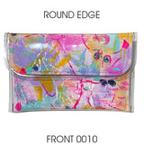 KazBags Small Round Edge Clutch