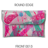 KazBags Small Round Edge Clutch