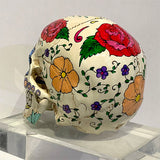 Resin Skull Diva de los Muertos