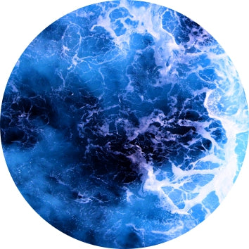 30mm Pendant - Coral Sea