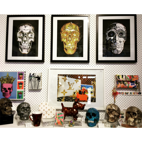 A3 Print - Skull Tribe Harlequin