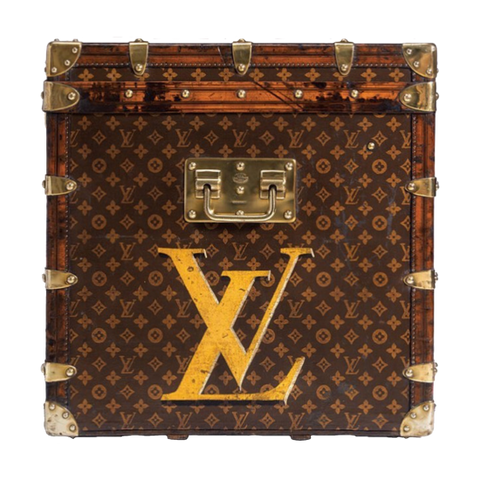 Resin Box - LV Vintage Chest