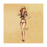 Resin Box - Sailor Jerry Sailor Girl