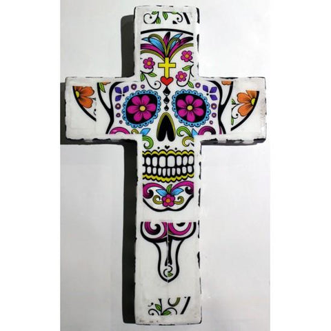 Cross Candy Skull