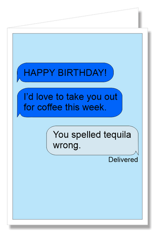 Greeting Card - Happy Birthday SMS