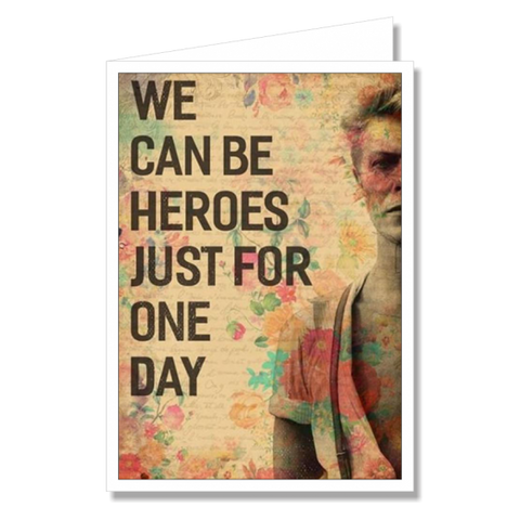 Greeting Card - We Can Be Heroes