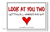 Greeting Card - Look at You Two, Married