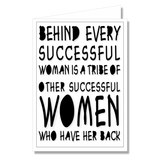 Greeting Card - Successful Woman