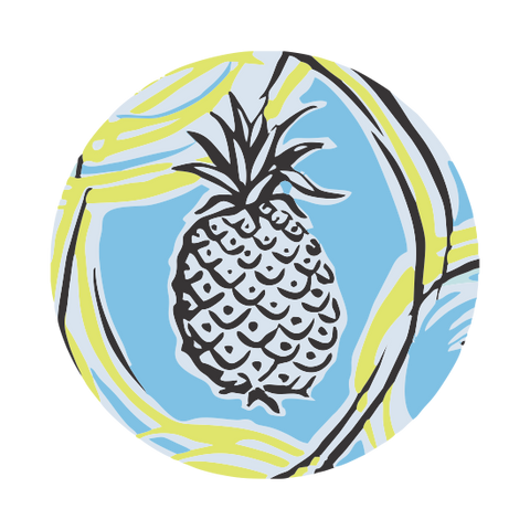 Key Ring - Pineapple