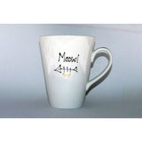 Blue Long Hair Thanks Cat Mug