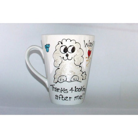 Thanks Me Poodle Mug