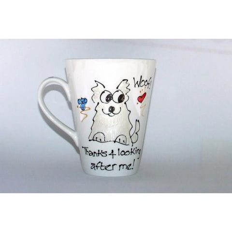 Thanks Me Fluffy Dog Mug