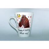 Thanks Brown Horse Mug