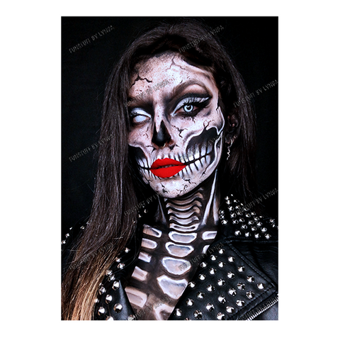 A2 Print - Glam Skull