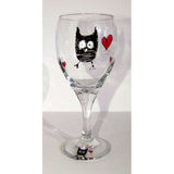 Owl Wine Glass