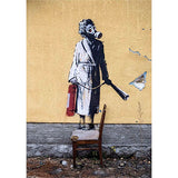 Resin 5x7 Print - Banksy Putting Out Fires