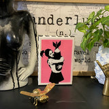 Resin 5x7 Print - Banksy Bomb Hugger