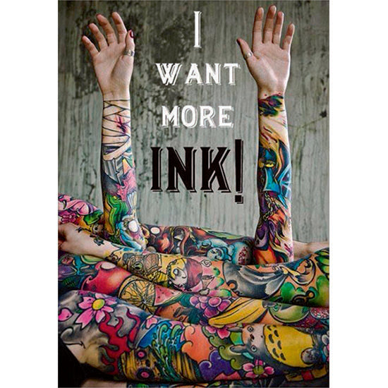 Resin 5x7 Print - I Want More Ink – Funstuff by Lynda - Very Cool Shit