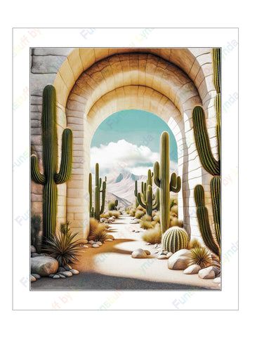 Cactus (Alternate) - 8x10 Print