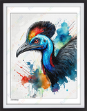 Cassowary - 8x10 Print