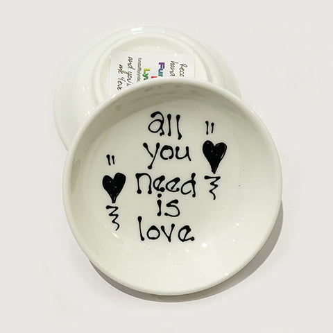 All You Need is Love - Rings-n-Things Dish