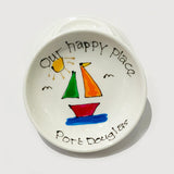 Our Happy Place - Sailboat (Port Douglas) - Rings-n-Things Dish