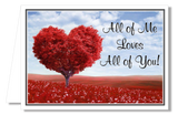 Greeting Card - All of Me Loves All of You