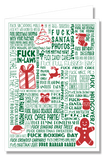 Greeting Card - Fuck Christmas