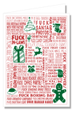 Greeting Card - Fuck Christmas