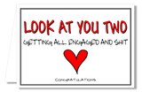 Greeting Card - Look at You Two, Engaged