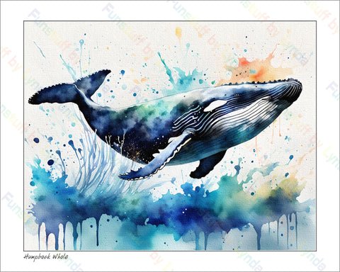 Humpback Whale - 8x10 Print