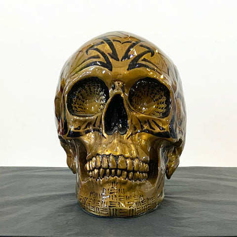 Resin Skull Dorada