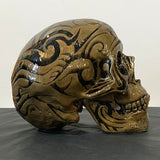 Resin Skull Dorada