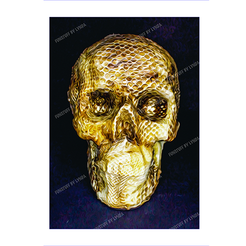 A2 Print - Skull Tribe Python
