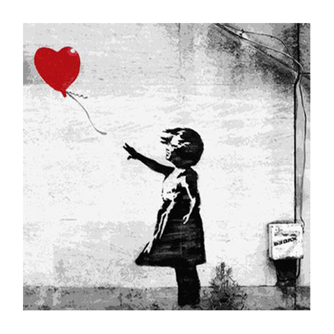 Resin Box - Banksy Follow Your Heart